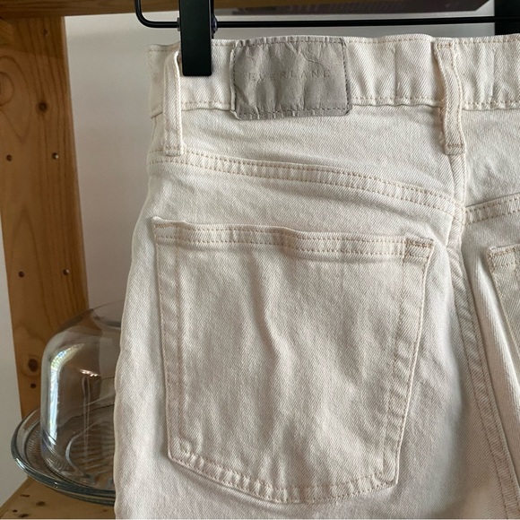 Everlane Cream White Ecru The Original Cheeky Jeans - Picture 11 of 16
